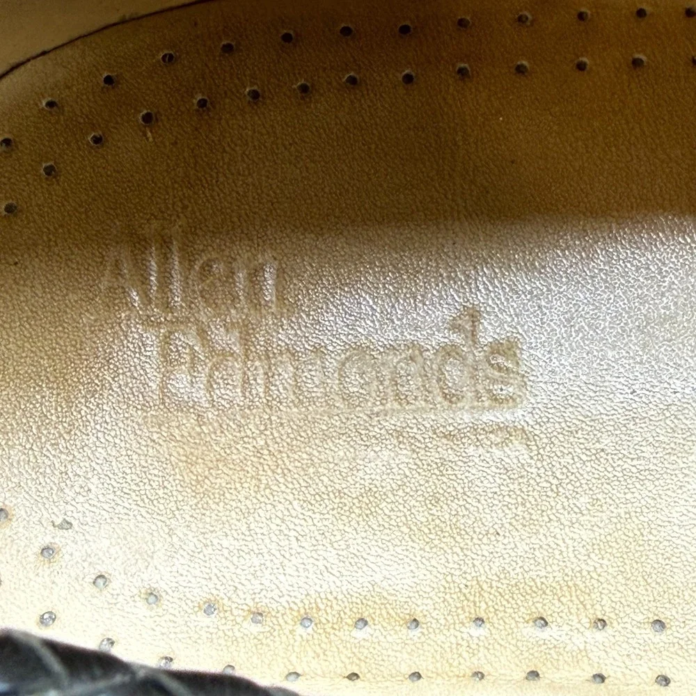 Allen Edmonds Maxfield Tassel Moc Toe Loafers 10 D Black Preppy Ivy Business‎